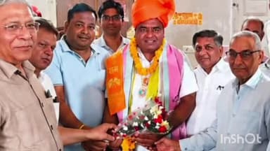 रेवाड़ी: मनोज गोयल गुडियानिया बने राष्ट्रीय संगठन मंत्री, रेवाड़ी में हुआ भव्य सम्मान