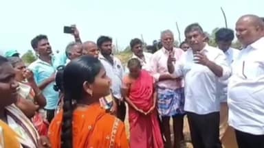 వెంబలూరు రైతులను పరామర్శించిన వెంకటగిరి వైసిపి ఇన్చార్జ్ నేదురుమల్లి