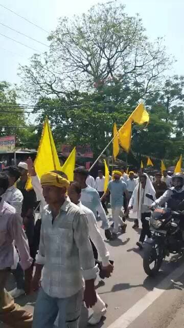 बिल्हौर से निकली राजमाता अहिल्याबाई होल्कर की जयंती पर विशाल रैली