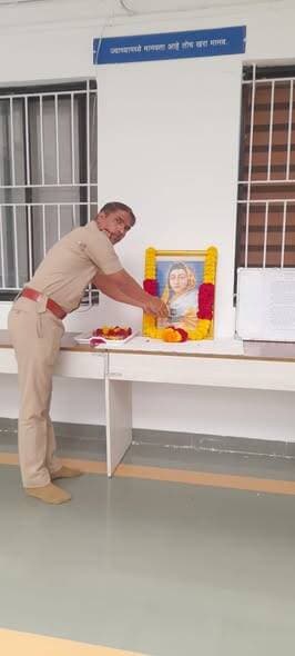 आज रोजी पोलीस आयुक्त कार्यालय येथे अहिल्यादेवी होळकर यांची जयंती साजरी करण्यात आली.