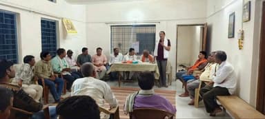 ग्राम पंचायत अतरसूमा में भाजपा शक्ति केंद्र सिलौंडी की मासिक संगठनात्मक बैठक संपन्न हुई #