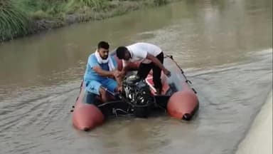 रेवाड़ी: जेएलएन नहर में डूबे युवक और बच्चा, ममेरे भाई के साथ नहाने उतरे, एसडीआरएफ ने शुरू किया खोज अभियान