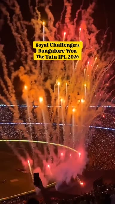 Royal Challengers Bangalore Won The Tata IPL 2026🏆👑
Follow @my_world_prayagraj
#viral #trending #rcb #royalchallenger...