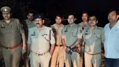 बुढ़ाना: तहसील क्षेत्र के गांव आदमपुर में बहन की हत्या के आरोपी भाई आमिर को पुलिस ने मुठभेड़ में घायल किया