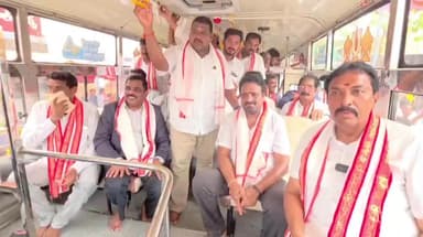 వాడపల్లి వెంకటేశ్వర స్వామి వారి ఆలయానికి దాతలు బహుకరించిన బస్సును ప్రారంభించిన ఎమ్మెల్యే బండారు