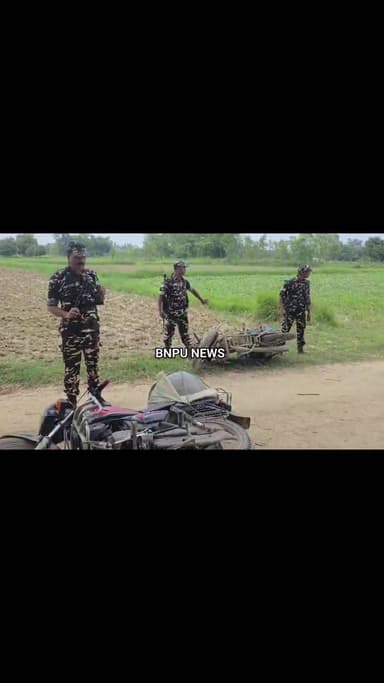 भारत नेपाल सीमा पर तैनाश सशस्त्र सीमा बल के जवानों ने की कार्रवाई
