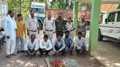 कटंगी: हीरापुर बीट में वन्य प्राणी के शिकार की कोशिश करते 5 आरोपी गिरफ्तार