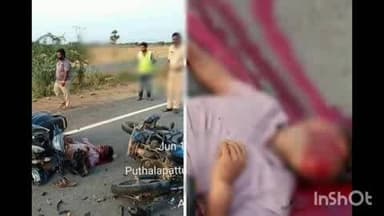 చవట కండ్రిగ వద్ద రోడ్డు ప్రమాదం, వ్యక్తి మృతి