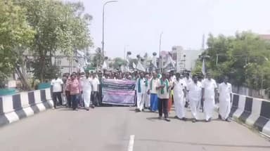 அரூர்: மொரப்பூரில் விவசாய கடன்களை தள்ளுபடி செய்யக் கோரி மாபெரும் ஆர்ப்பாட்டம்