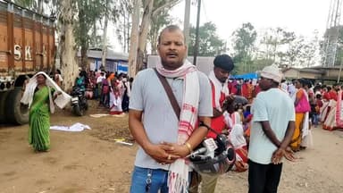 बालूमाथ: नॉर्थ एनटीपीसी कॉल परियोजना धाधू को लेकर पर्यावरण जनसुनवाई का ग्रामीणों ने किया विरोध