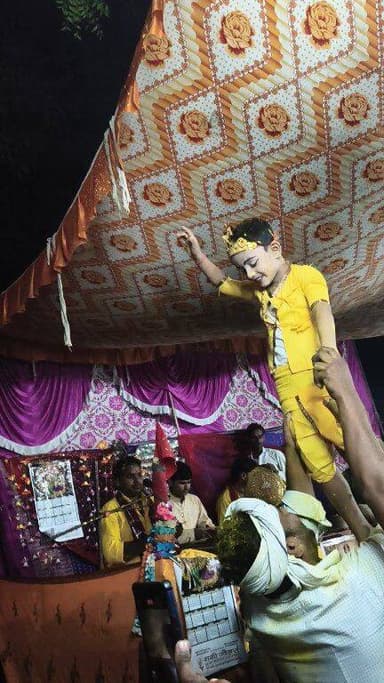 कृष्ण जन्माष्टमी पर भाव विभोर हुए श्रद्धालु