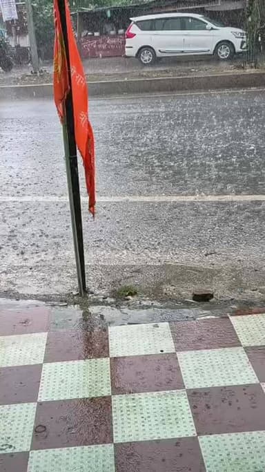 मुहम्मदाबाद गोहना में शुरू हुई झमाझम बारिश