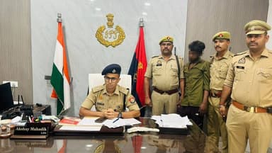 ▪️थाना भोपा पुलिस द्वारा दौराने पुलिस मुठभेड़ 01 हिस्ट्रीशीटर / शातिर वाहन चोर अभियुक्त को घायल अवस्था में किया गिरफ्तार...