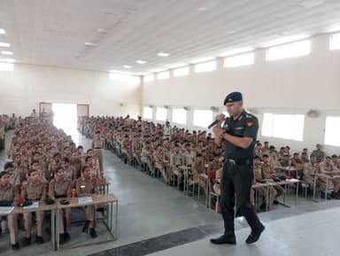 21 मप्र बटालियन एनसीसी, रतलाम द्वारा वार्षिक प्रशिक्षण शिविर 24 मई से 02 जून तक शासकीय एकलव्य आदर्श आवासीय विद्यालय, सैल...