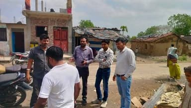 कलेक्टर श्रीमती मिशा सिंह के निर्देशानुसार लोक स्वास्थ्य यांत्रिकी विभाग द्वारा ग्राम मथुरी की आदिवासी बस्ती में मटमैला...