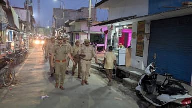 #SPKheri के निर्देशन में शांति व सुरक्षा-व्यवस्था बनाये रखने के उद्देश्य से व आमजन में पुलिस के प्रति विश्वास एवं सुरक्...