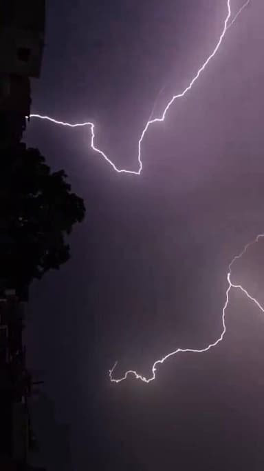 सांचौर में तेज हवा के साथ बारिश का दौर जारी...