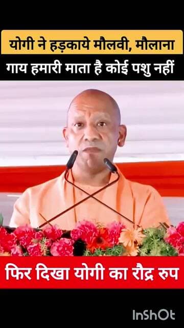 ✅ गाय हमारी माता है कोई पशु नहीं:- Yogi Adityanath ✅ #bjp #modi #yogiadityanath #cow #hindu