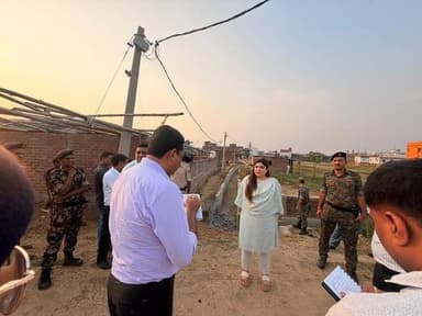 🏗️ टिकरी मोहल्ला में निर्माणाधीन नाला का जिला पदाधिकारी ने किया निरीक्षण
आज जिला पदाधिकारी, औरंगाबाद श्रीमती अभिलाषा शर...