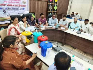 जिला पंचायत भोपाल में स्वच्छ गाँव – सुरक्षित जलवायु अभियान" अंतर्गत एक दिवसीय कार्यशाला का आयोजन
ग्रामीण विकास विभाग अं...