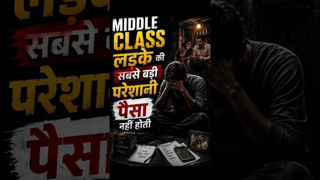 Middle class लड़के की सबसे बड़ी परेशानी पैसा नहीं होती #motivation #chanakyaniti #shorts