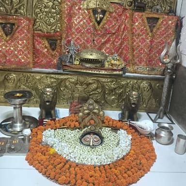 🚩🚩🚩🌹🌺🌺 ॥ ॐ ऐं ह्रीं क्लीं चामुण्डायै विच्चैः॥ 🌹🌺🌺🏵️🌸💐💐🍁🍁🍁 (माँ कालका के आज के श्रृंगार दर्शन)। व (मनसा देवी) जय माँ काली...