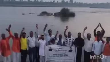 बुदनी: मां नर्मदा के तट पर स्वच्छता का संदेश गुंजा