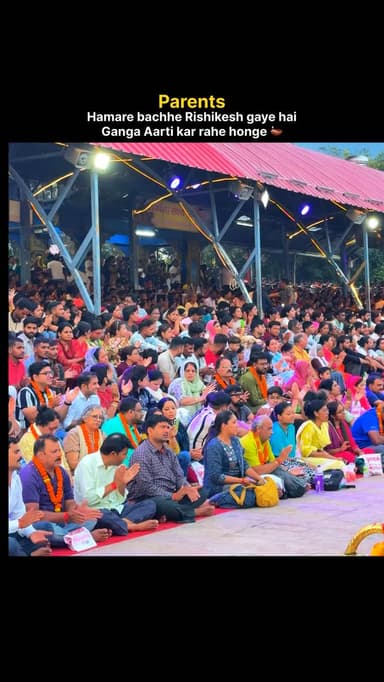 Ganga main samarpit hote hote bache 😂
#rishikesh #gangaaarti #adventure #fun #travelgram