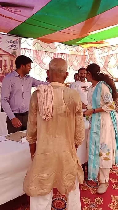 भेलवा पंचायत सहयोग शिविर से लाइव