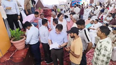 किच्छा में डीएम के बहुउदेशीय शिवर में पहुंची 115 शिकायते, 47 का हुआ समाधान