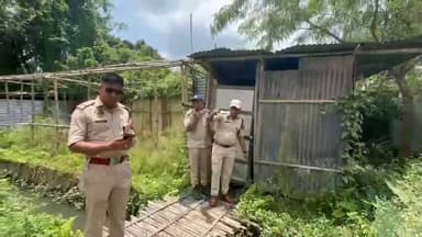 শিৱসাগৰ: নগৰৰ মাজমজিয়াৰ বি জি ৰোডত ইন্ধন জাত সামগ্ৰীৰ অবৈধ গুদামত আৰক্ষীৰ অভিযান