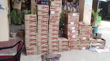 मांझी: फुलवरिया के पास स्कॉर्पियो से 464 लीटर विदेशी शराब बरामद, चालक फरार