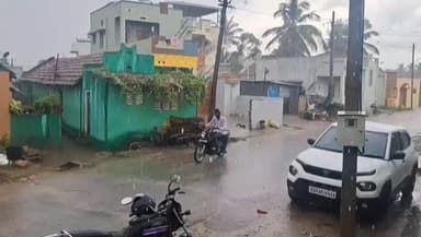 ಗುಂಡ್ಲುಪೇಟೆ: ಗುಂಡ್ಲುಪೇಟೆ ಗ್ರಾಮೀಣ ಭಾಗದಲ್ಲಿ ಉತ್ತಮ ಮಳೆ; ರೈತರಲ್ಲಿ ಸಂತಸ