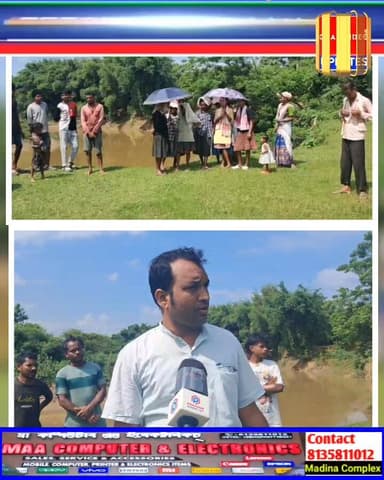 ♦️সোণাৰিৰ গুটিঘাট গাওঁত বাস কৰা প্ৰায় ১১০ টা পৰিয়ালে টাউকাক নদীয়ে সৃষ্টি কৰা খহনীয়াৰ ফলত সৰ্বশ্ৰান্ত হোৱাৰ উপক্ৰম হৈছে।
♦️টাউকাক নদীয়ে গাঁওখনৰ ঠায়ে ঠায়ে প্ৰায় কেইবা বিঘা মাটি খহাই পেলাইছে।