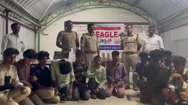గంజాయి నిర్మూలనకు ర్యాపిడ్ టెస్టులు నిర్వహించిన రాయచోటి అర్బన్ పోలీసులు