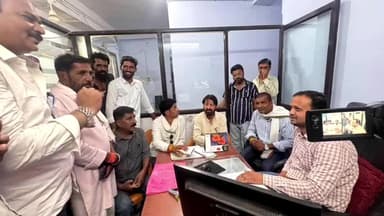 नागदा: समर्थन मूल्य का पैसा भी किस्तों में.बैंकों में नकदी संकट का आरोप, #किसानों के भुगतान को लेकर जिला सहकारी बैंक पर कांग्रे