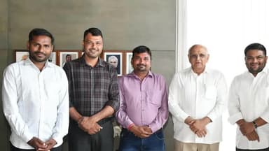 માંડલ: ધારાસભ્ય હાર્દિક પટેલે મુખ્યમંત્રી સાથે મુલાકાત કરી: ગાંધીનગરમાં વિરમગામ-માંડલ-દેત્રોજના વિકાસ કાર્યો પર ચર્ચા કરી