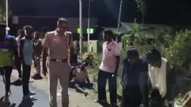பண்ருட்டி: பண்ருட்டி அருகே வாகன விபத்தில் அடிபட்டு கிடந்தவர்களை மருத்துவமனைக்கு அனுப்பி வைத்த எஸ் பி