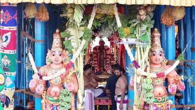காஞ்சிபுரம்: காஞ்சிபுரம் வரதராஜ பெருமாள் திருக்கோவிலில் வைகாசி மாத பிரம்ம உற்சவம் இன்று திருத்தேரோட்டம் நடைபெற்றது