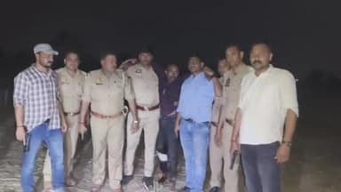 मंझनपुर: घोघपुर में पत्नी हत्याकांड के आरोपी पति को 24 घंटे में पुलिस मुठभेड़ में गिरफ्तार किया गया, पैर में गोली लगी