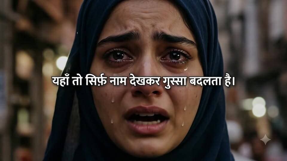 ज़ुर्म से नफ़रत होती तो हर मुज़रिम खटकता,
यहाँ तो सिर्फ़ नाम देखकर ग़ुस्सा बदलता है। ✍️
.
.
.
#Shayari #HindiShayari #BitterTruth #RealityCheck #SocialJustice #StopSelectiveOutrage #StopHatred #DeepThoughts #QuotesOfTheDay #ExplorePage #कड़वा_सच #इंसाफ