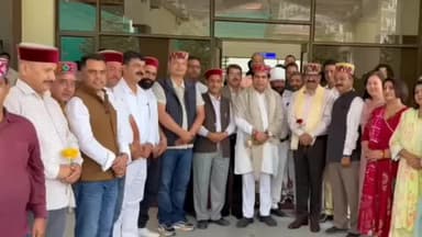भुंतर: भाजपा प्रभारी श्रीकांत देवभूमि कुल्लू पहुंचे, भुंतर एयरपोर्ट पर हुआ भव्य स्वागत