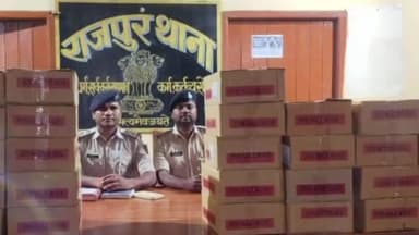 राजपुर: राजपुर थाने की पुलिस ने बोलेरो से 243 लीटर शराब बरामद, तस्कर फरार
