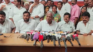 ஓசூர்: இபிஎசை சந்திக்க ஜோசப் விஜய் தரப்பிலோ, தவெக அலுவலகத்திலிருந்தோ யாரும் நேரம் கேட்கவில்லை., நிர்மல்குமாரின் பேச்சுக்கு ஒசூரில் கேபி முனுசாமி பதிலடி
