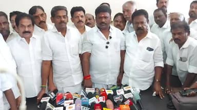 புதுக்கோட்டை: மாவட்டத்தில் உள்ள 6 சட்டமன்ற தொகுதிகளிலும் அதிமுக வெற்றி பெற பாடுபடுவோம் மா செ பழனிவேல் அசோக் நகர் அதிமுக அலுவலகத்தில் பேட்டி