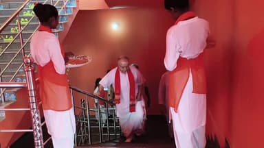 बसंतपुर: दीप प्रज्वलित कर और श्रीराम जय राम जय जय राम के साथ वीरपुर में सात दिवसीय शौर्य शिविर की हुई शुरुआत