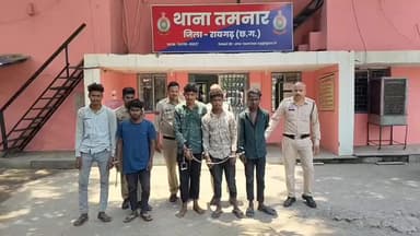 तमनार: आमाघाट रोड पर आधी रात का आतंक, ट्रकों पर पत्थर बरसाकर लूट मचाने वाला गैंग गिरफ्तार, 5 आरोपी सलाखों के पीछे