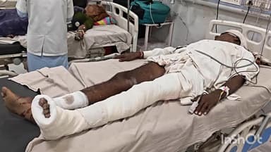 भीलवाड़ा: पंडेर के पास बाइक सवार दंपति को तेज रफ्तार कार ने मारी टक्कर, हादसे में दंपति गंभीर घायल, अस्पताल में इलाज जारी
