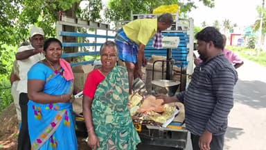 ஊத்தங்கரை: இல்லம் தேடி வரும் ரேஷன் பொருட்கள் நொச்சிப்பட்டியில் தாயுமானவர் திட்டம் மீண்டும் தொடக்கம்