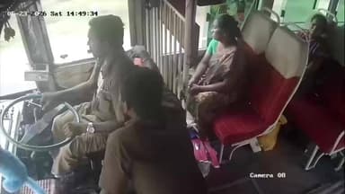 சின்ன சேலம்: சின்னசேலம் அருகே தனியார் பேருந்தை மறித்து தனியார் பேருந்து ஓட்டுநரை தாக்கும் சிசிடிவி காட்சி வெளியீடு